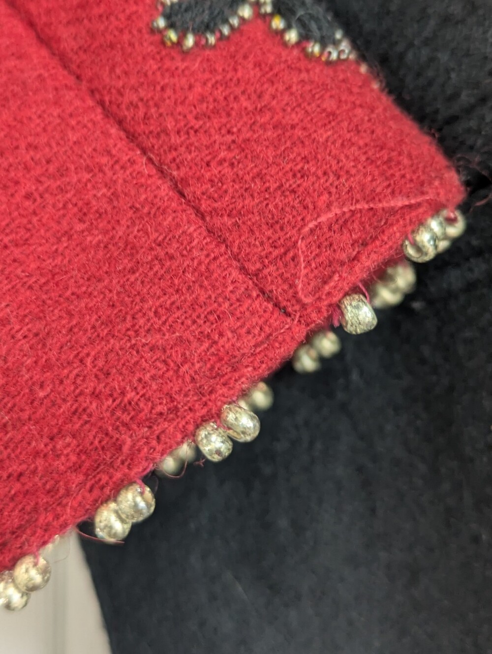 Double D Ranch Wool Beaded Button Jacket - Picture 6 of 10